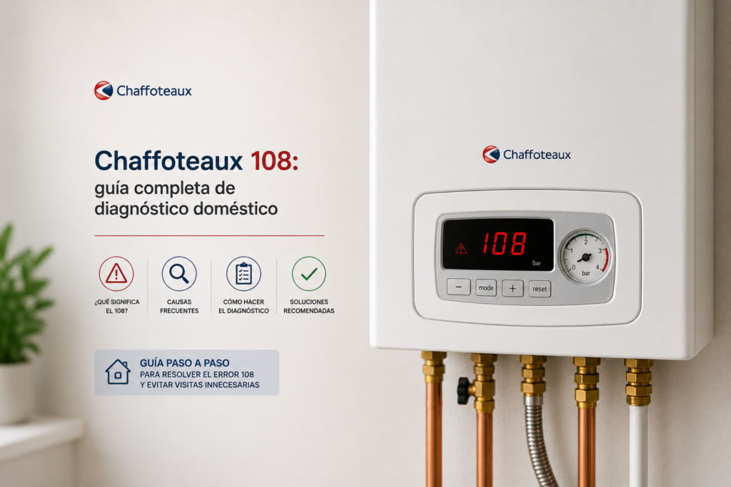 Chaffoteaux 108: guía completa de diagnóstico doméstico