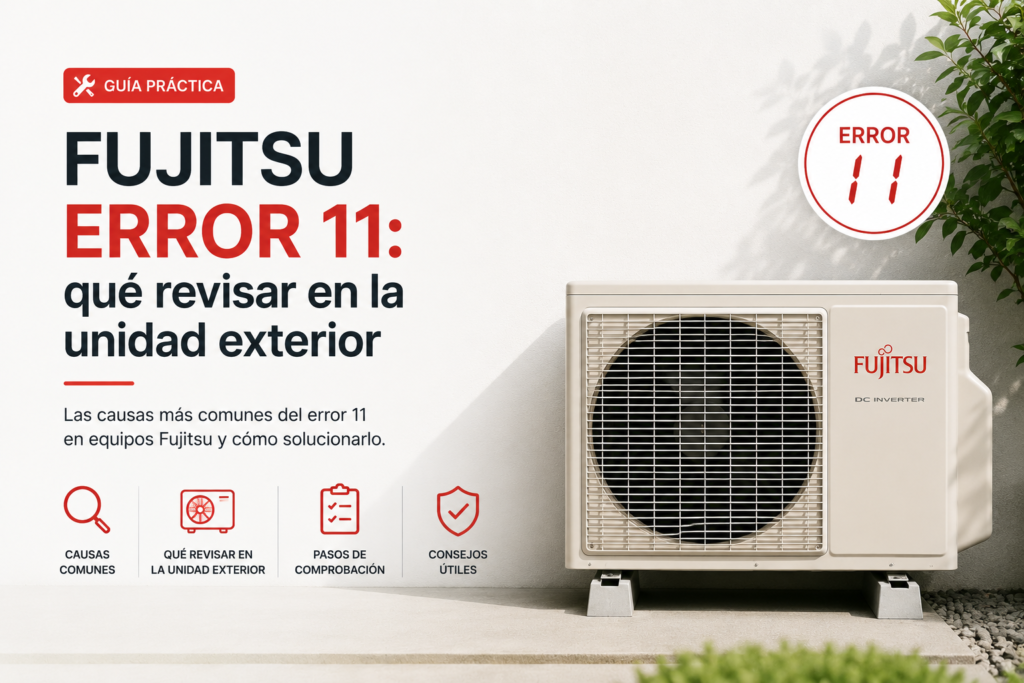 Daikin U4: qué significa el error de comunicación y cómo resolverlo