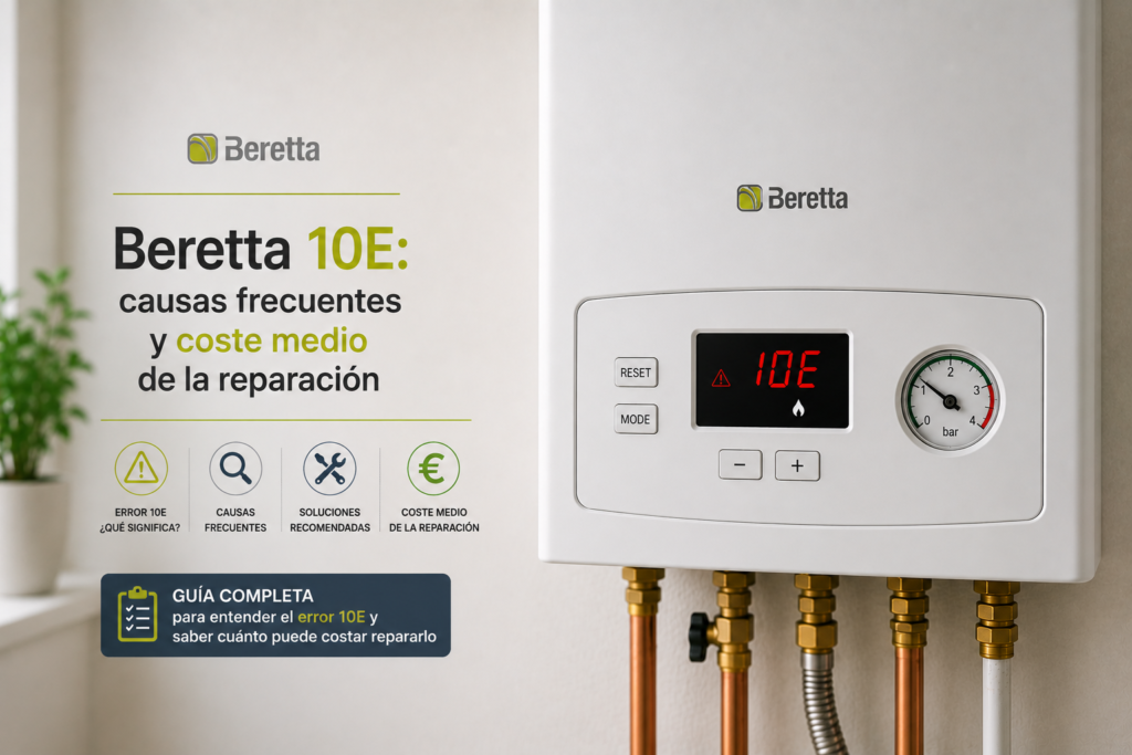 Beretta 10E: causas frecuentes y coste medio de la reparación