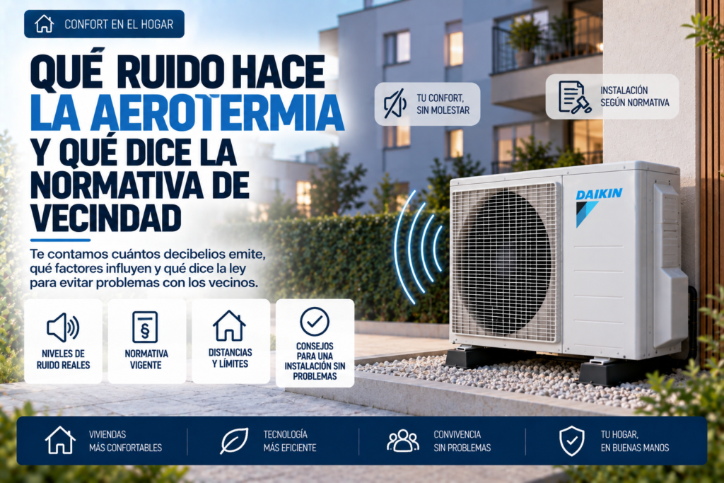 Qué es la aerotermia y cómo funciona, explicado sin tecnicismos