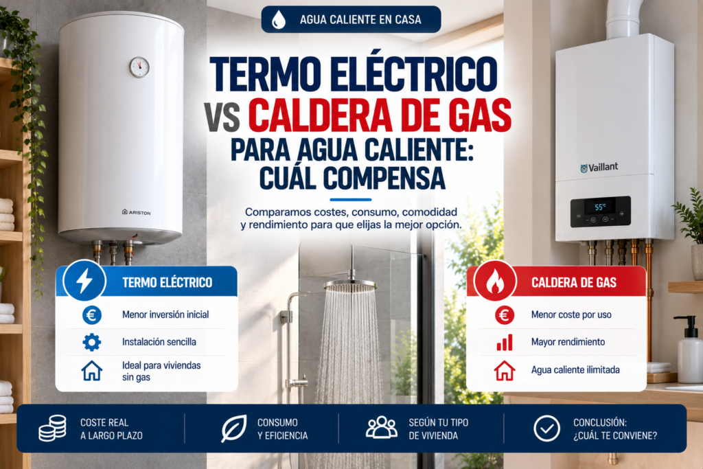 Junkers vs Vaillant: qué marca de caldera compensa más en 2026
