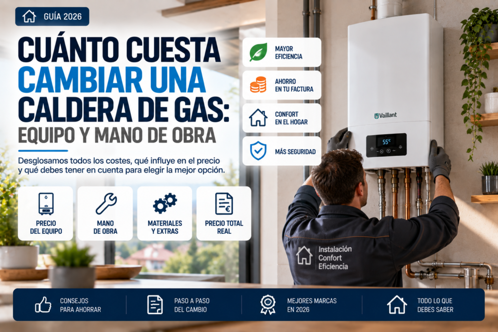 Cuánto cuesta instalar aerotermia en una casa de 150 m² en 2026