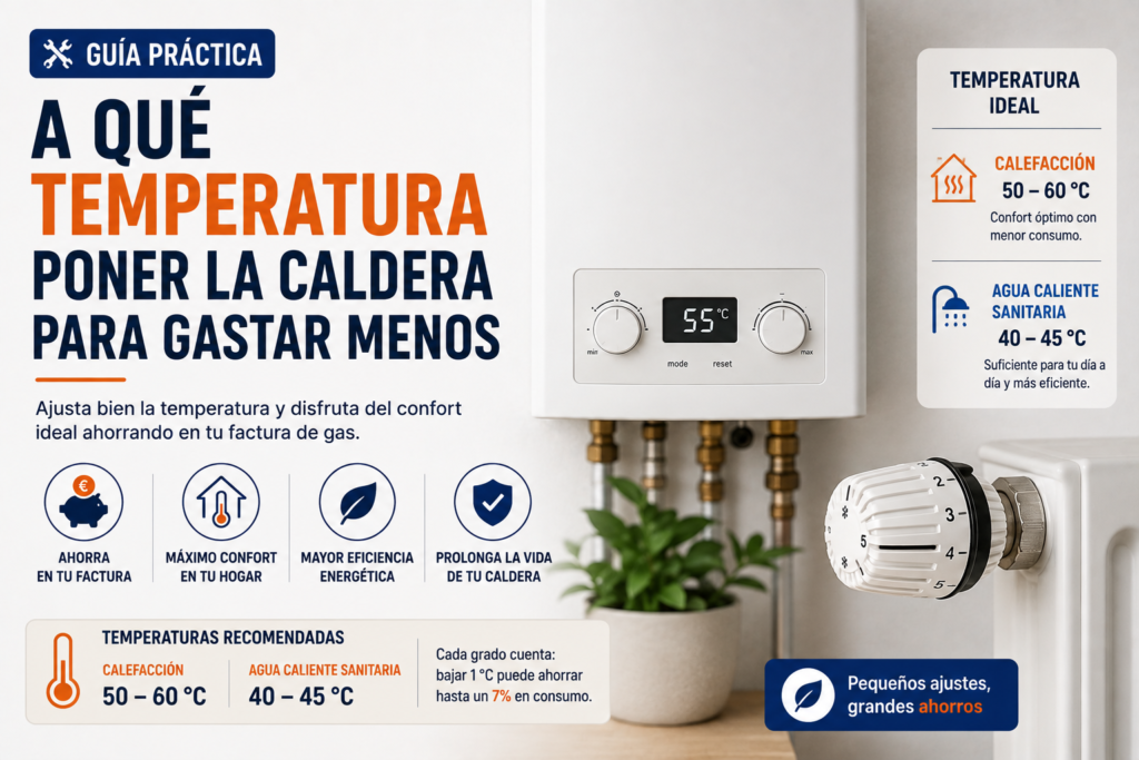 Cada cuánto hay que hacer la revisión de la caldera de gas en España