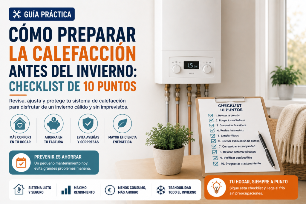 Cada cuánto hay que hacer la revisión de la caldera de gas en España