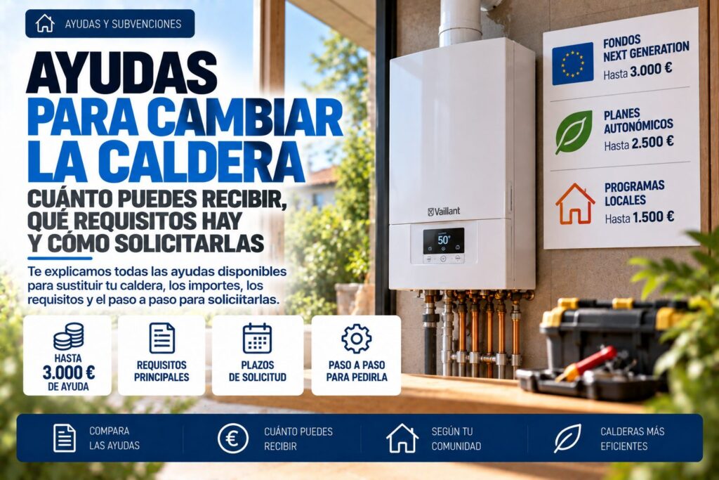 Ayudas para cambiar la caldera: importes y requisitos
